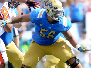 The draft stock of Xavier Su'a'Filo is rising and New Orleans has their sights set on him.